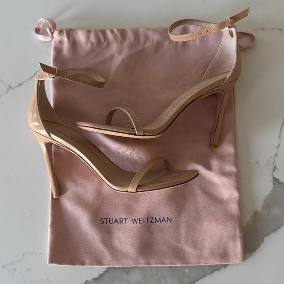 Stuart Weitzman Nudistcurve Heel NWOT - Picture 2 of 6